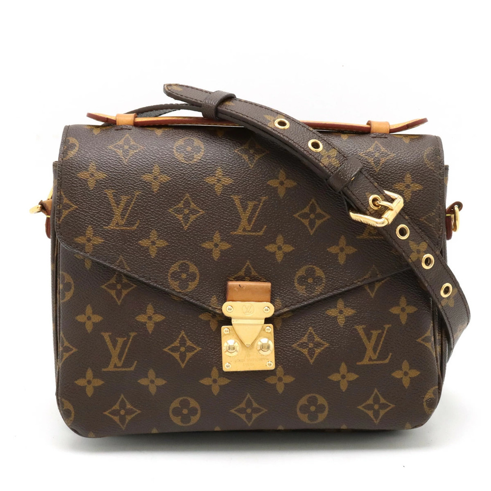 Louis Vuitton Monogram Pochette Metis 2way Shoulder Bag Clutch